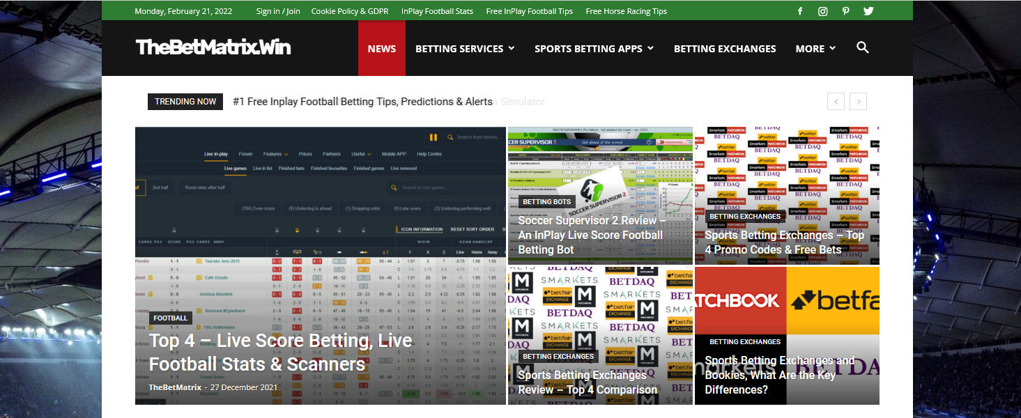 sports betting website